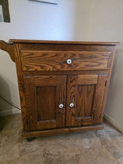 Oak Cabinet