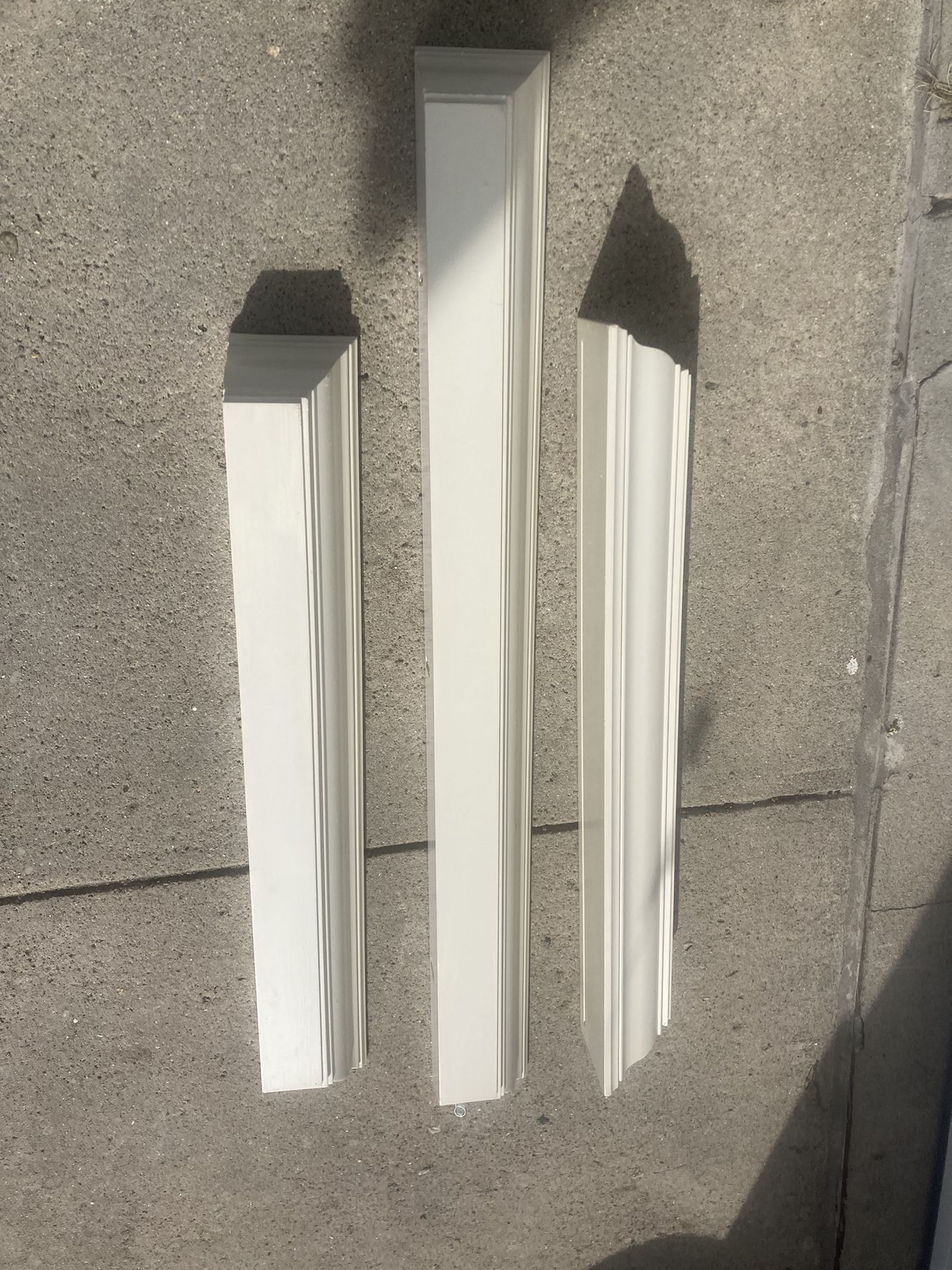 (3) POTTERY BARN SHELVES LEDGES