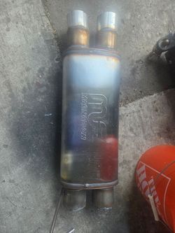 Magnaflow dual 3" inch & about muffler