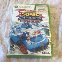 Sonic &stars Racingtrans Xbox 360 Game 