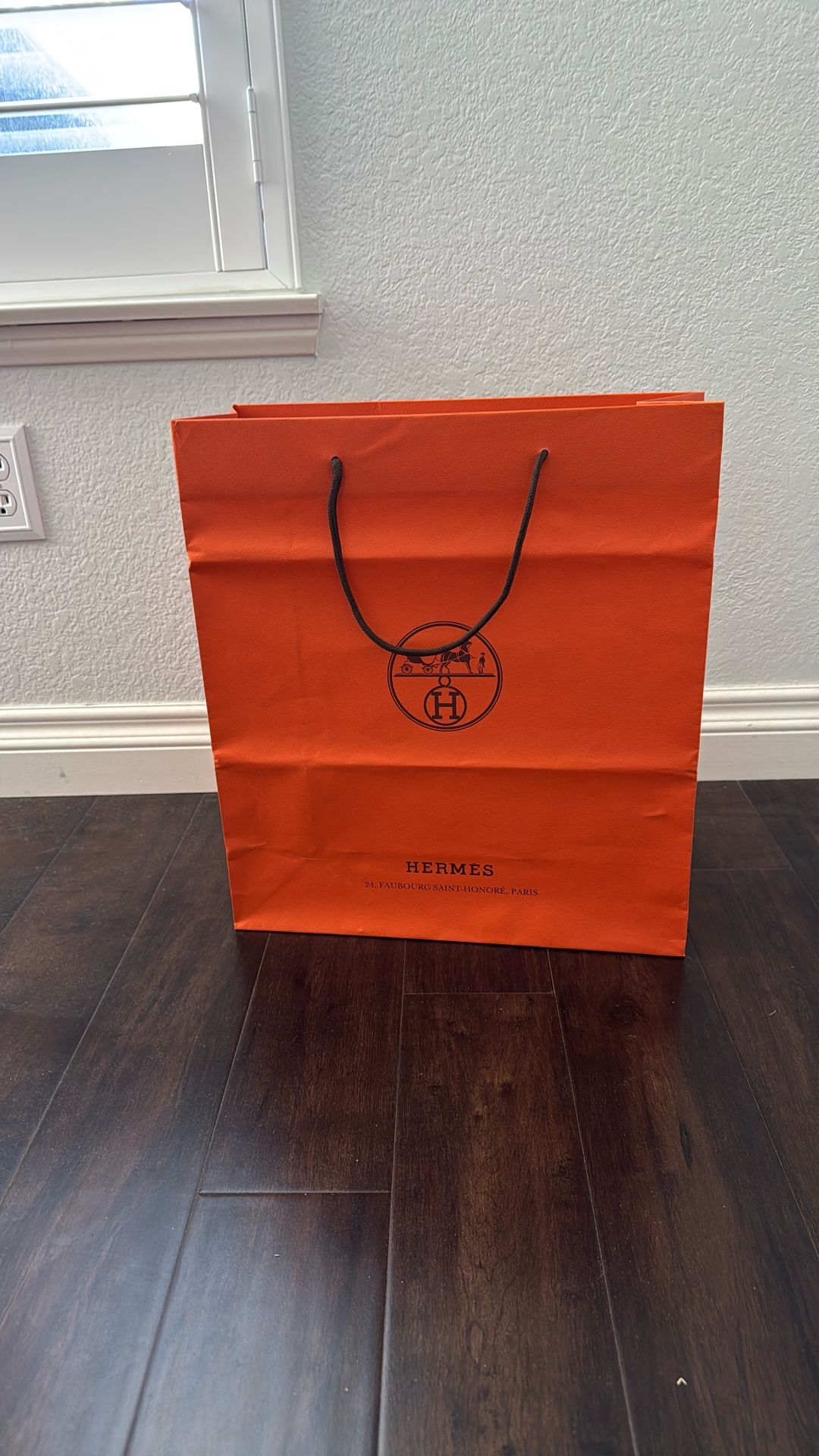 Hermes Shopping Bag 16.5w X 18.5h