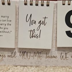 Wedding Countdown Calendar 