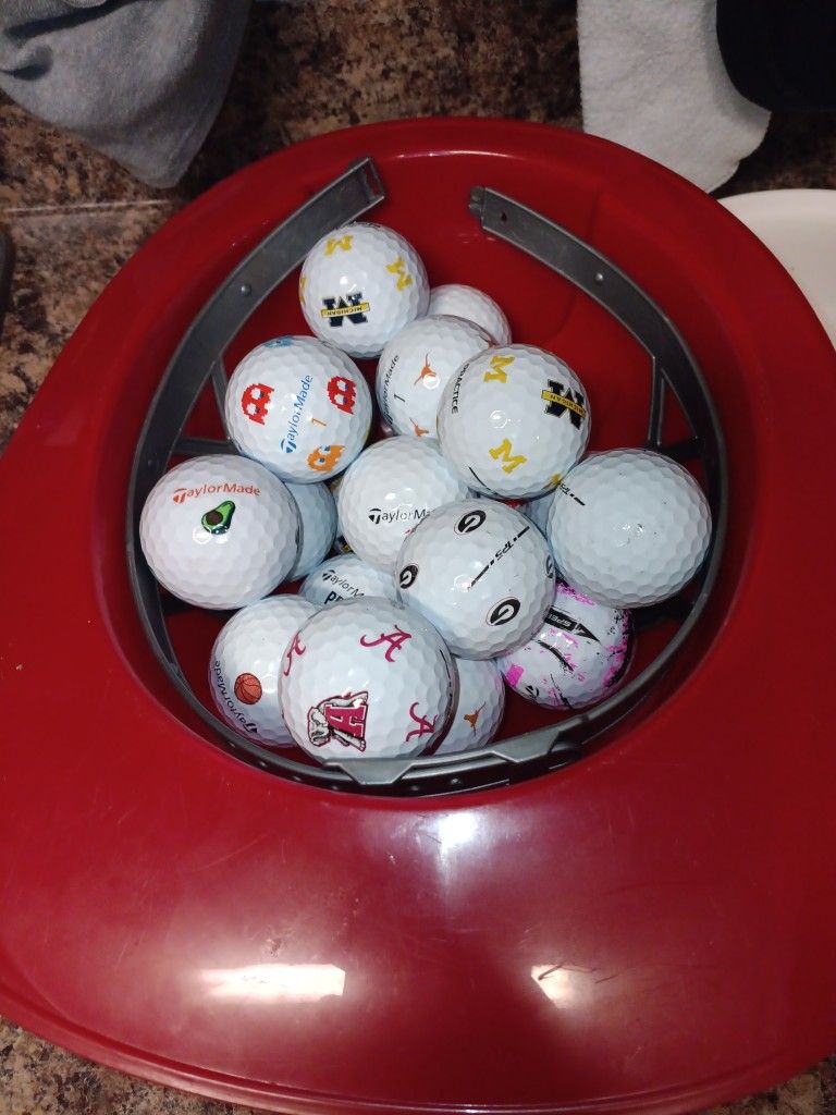 Taylor Made Custom Golf Balls. My Symbol Prints!!!....
