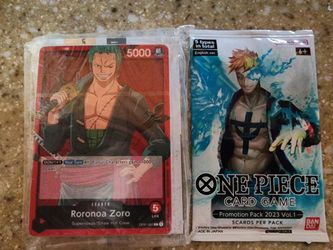 One Piece Roronoa Zoro & 2023 vol. 1 promo pack