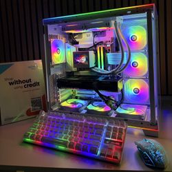 Gaming PC Custom Built by AREA-51✅🕹 Full White RGB/Ryzen 9/32GB RAM/2TB🖥1 Year Warranty‼️ RTX 5080 GPU💥 $0 Down Finance Available