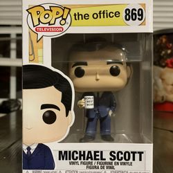 New In box The Office FUNKO POP MICHAEL SCOTT Worlds Best Boss