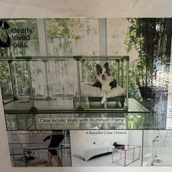 Clearly Loved Pets Lucidium Dog Pen