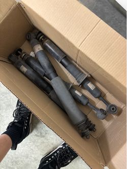 Shocks front and rear