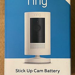 RING/ STICK UP CAMERA & BATTERY