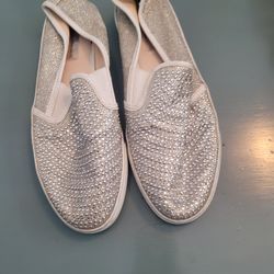 Glittery Slip-ons