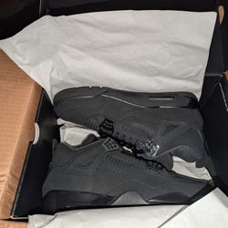 Jordan 4 Black Cat New Size 13 Mens