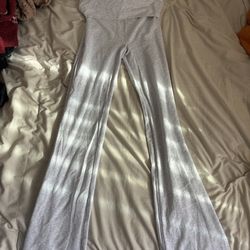 Garage grey flare leggings