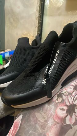 Michael Kors Black Slip-On Sneakers