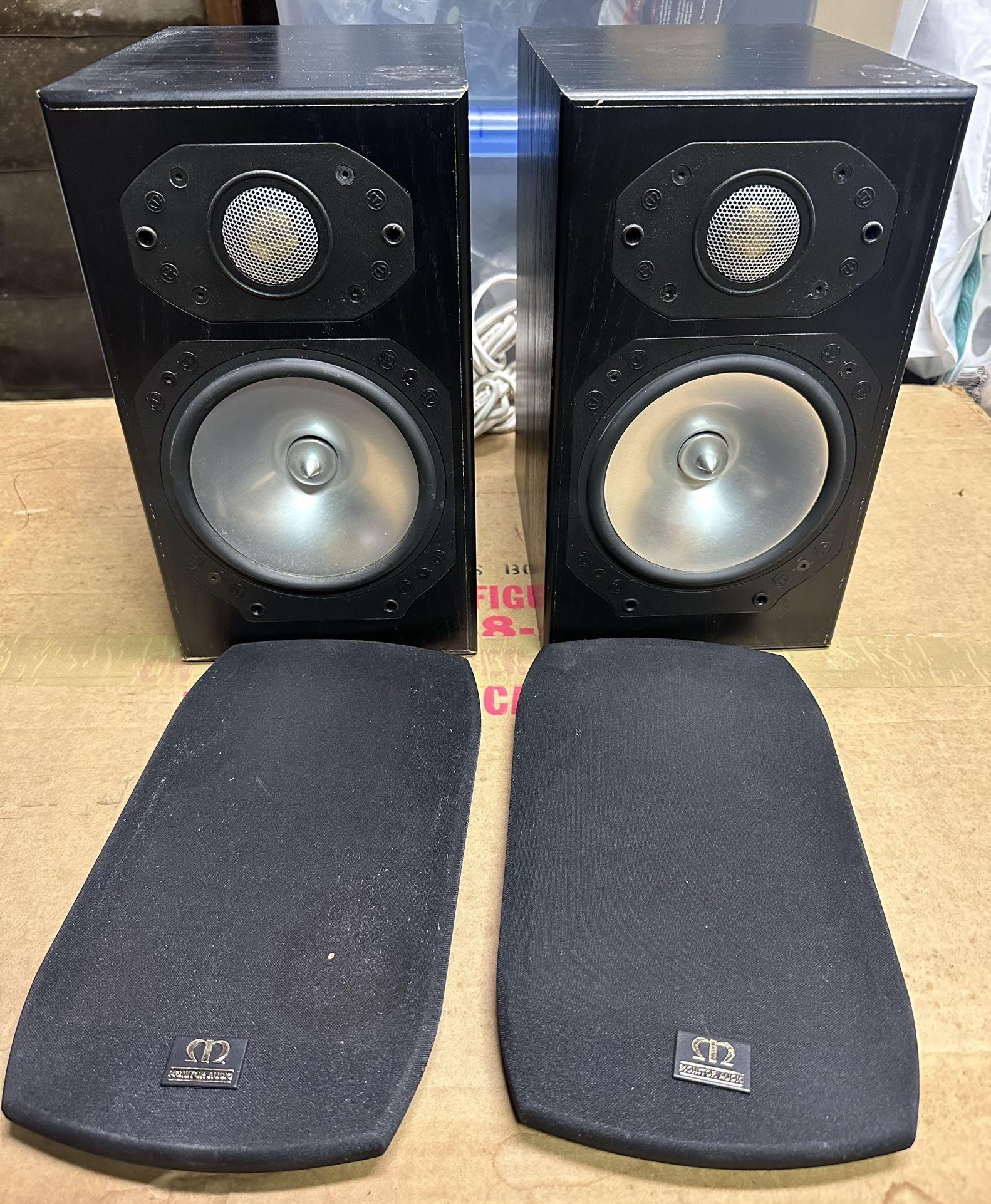 Monitor Audio Silver-S1 bookshelf speakers (pair) BLACK