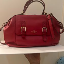 Kate Spade Red  Shoulder Purse