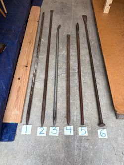 Steel prybar/digging bar/crowbar/pinch bar