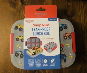 Bentgo Kids Snap & Go Leak Proof Lunch Box