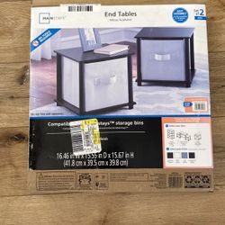 2 End Tables Brand New In Box 