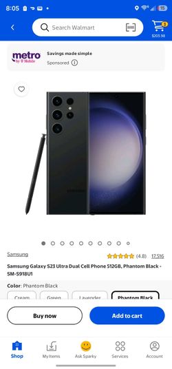 Galaxy s23 ultra 512gb