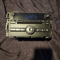 Chevy Imapla radio