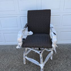 Swirl High Wicker Chairs 