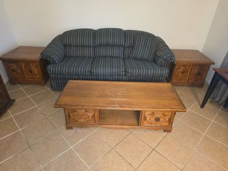 Sofa and tables