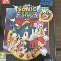 Sonic Origins Plus Nintendo Switch 