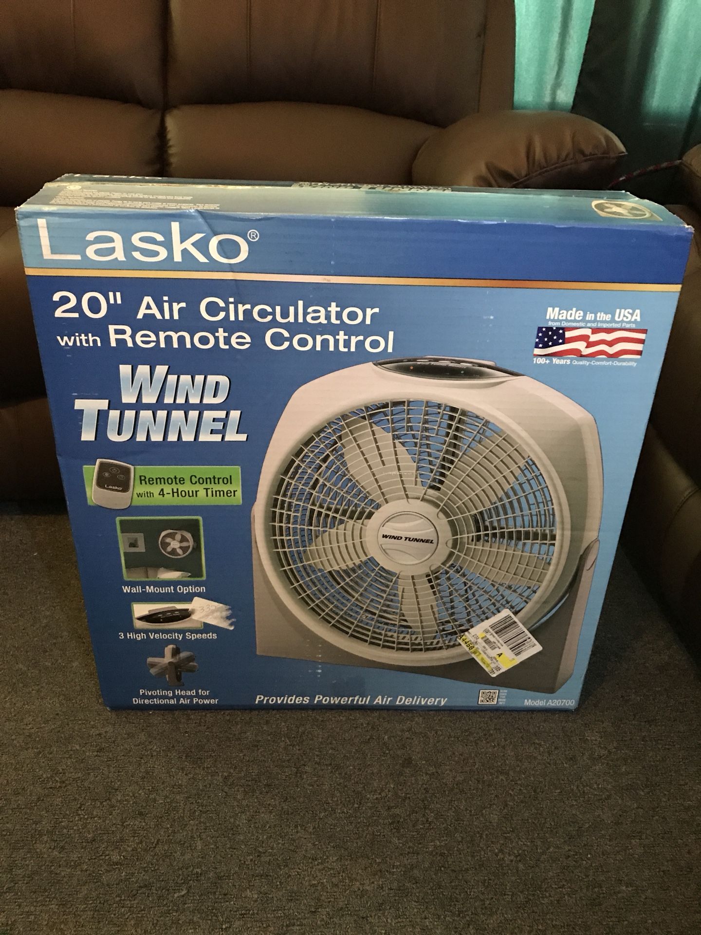 Lasko 20 Air Circulator Wind Tunnel for Sale in Los Angeles, CA - OfferUp