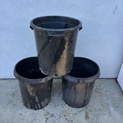 3 used 15 gall nursery pots. All 3 for $10