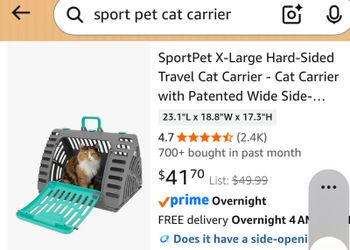 Unique Pet Carrier