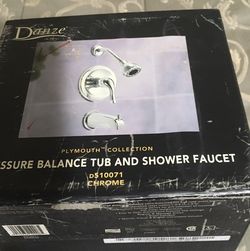 Pressure Balance tub and Shower Faucet Set