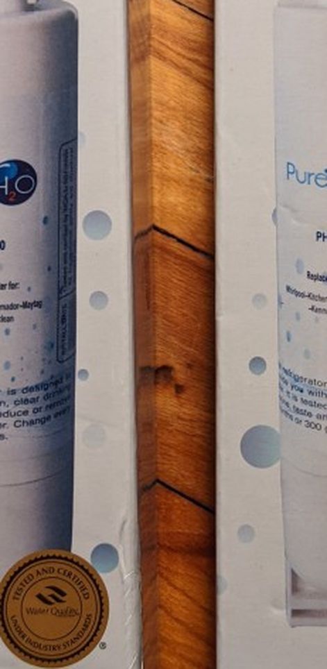 PureH2O PH21200 Refrigerator Water Filter for Whirlpool 4396508 4396510 EDR5RXD1