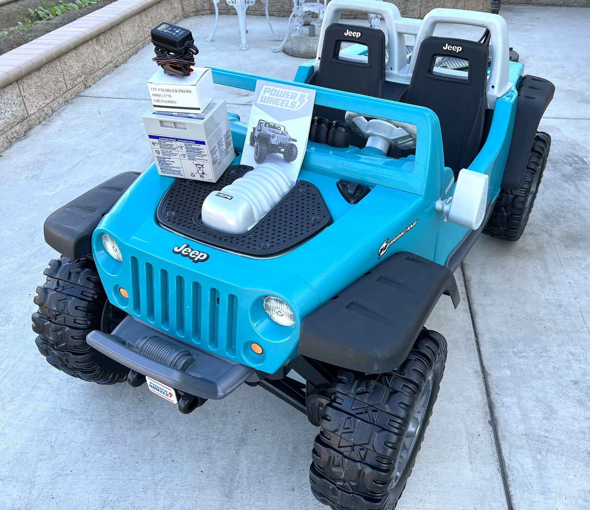 Jeep Hurricane 12volt Electric Kid Ride On Car Power Wheels for