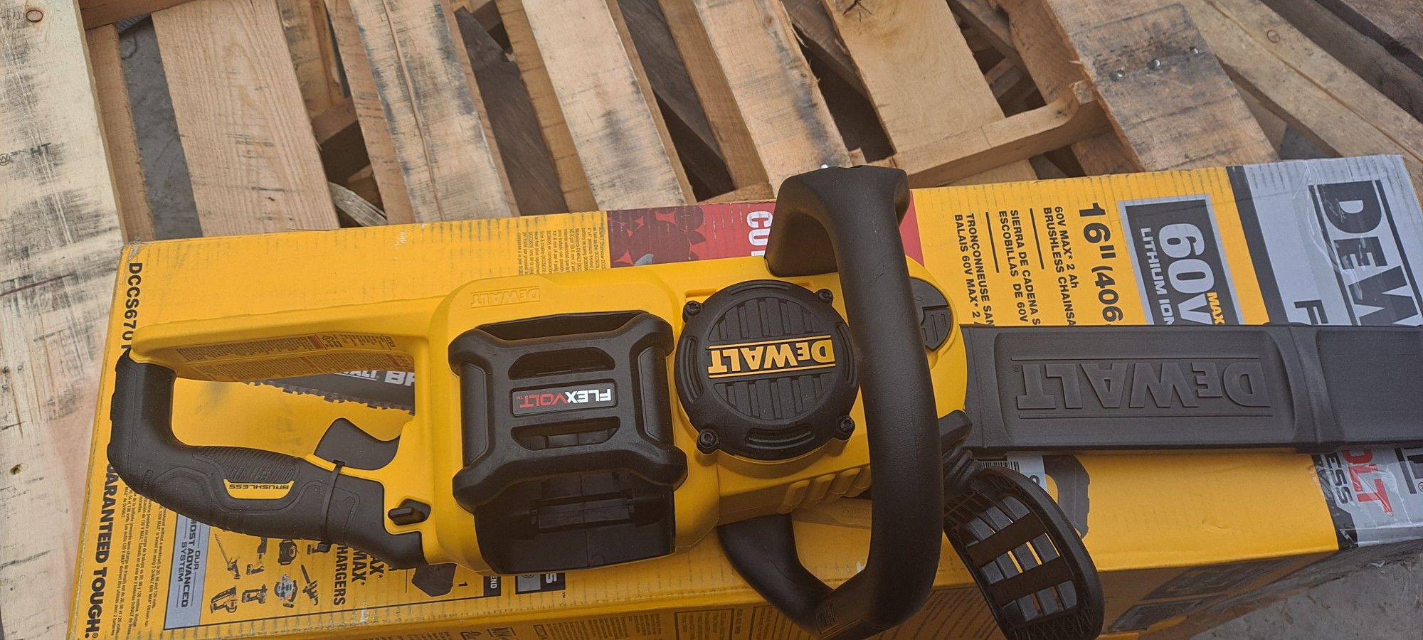 Chainsaw Flex Volt Brusless ๐tool Only ๐