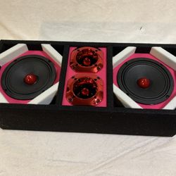 Brand New 6.5” Midrange Highs Speaker Box