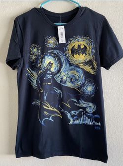 DC Comics Batman Vincent Van Gogh Graphic T-Shirt