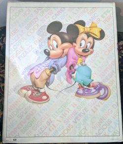 Mickey & Minnie poster