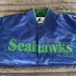 Seahawks Starter Jacket 2025 Costco Exclusive Large Brand New