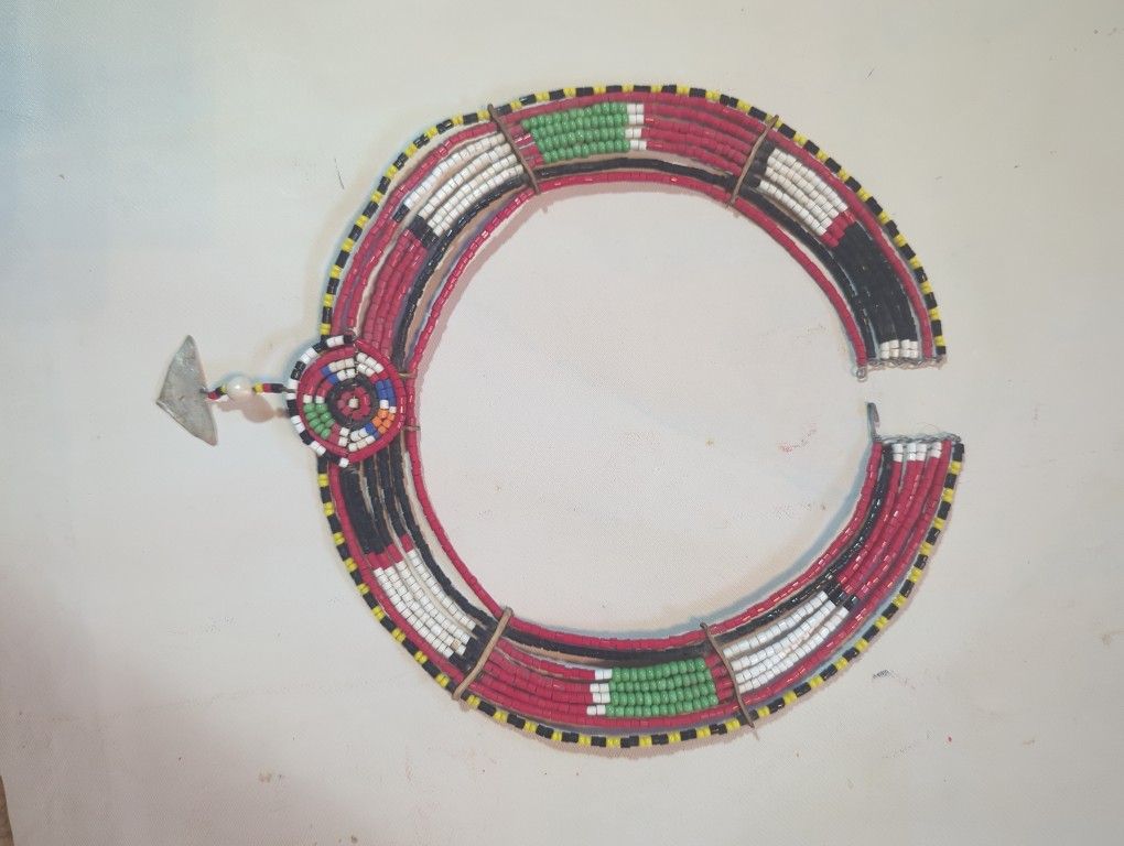 Beaded Art of The Maasai People east African countries of Kenya and Tanzania