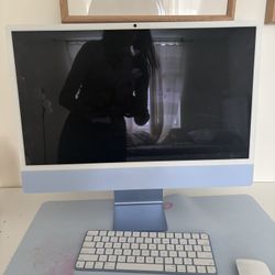 NEWEST BLUE IMAC (iMac With M4) 