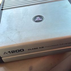 Jl Audio Amplifier