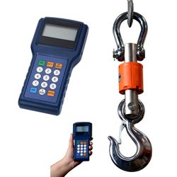 Prime Scales 11000lb Wireless Crane Scale / Industrial Hanging Scale with Remote Handheld Unit