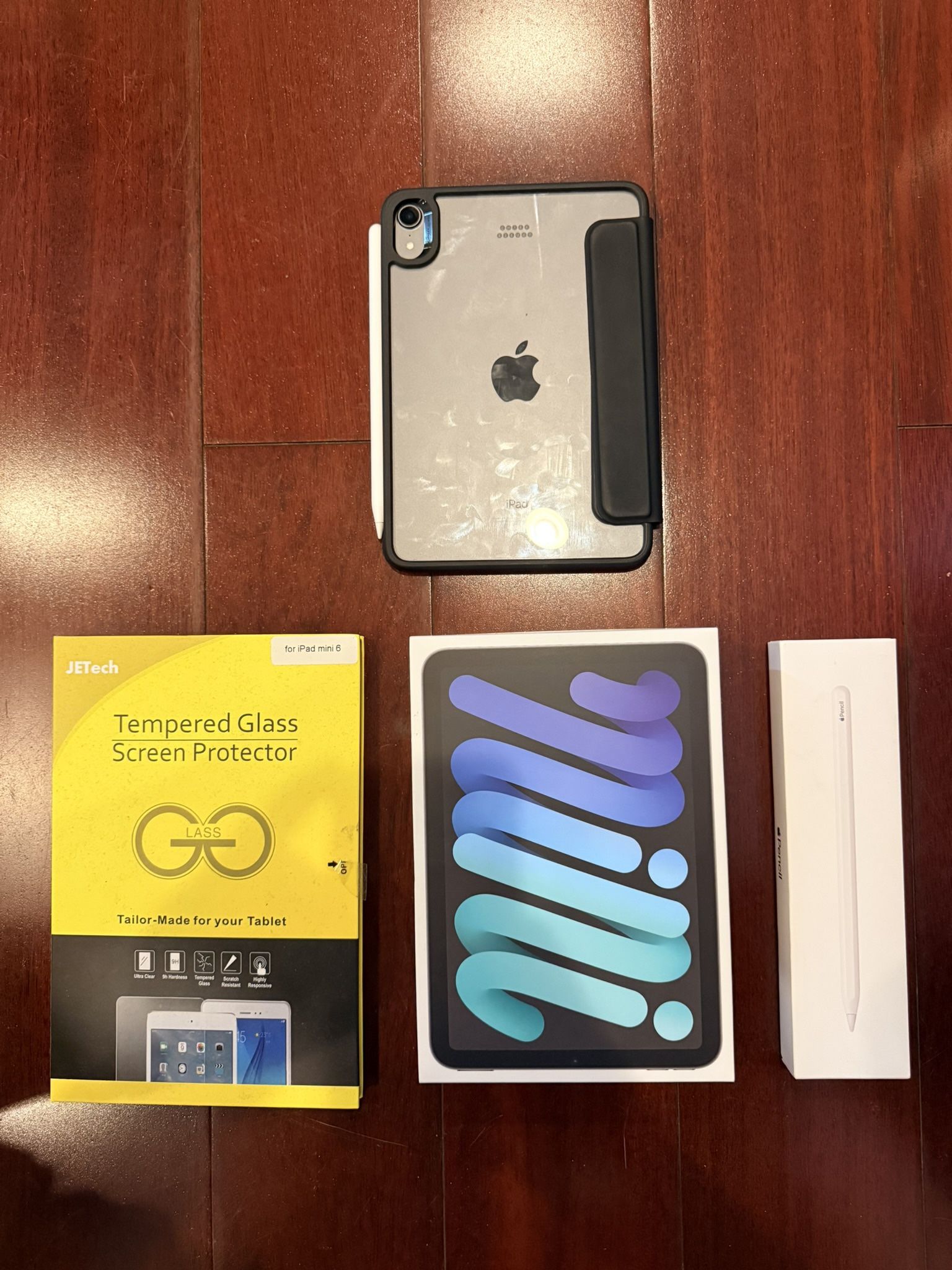 📱 iPad mini 6th Generation + Apple Pencil + Case + Screen Protector (256GB) – Excellent Condition