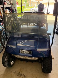 EZ Go electric golf cart