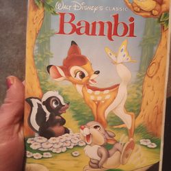Walt Disney Classic Bambi VHS 📼