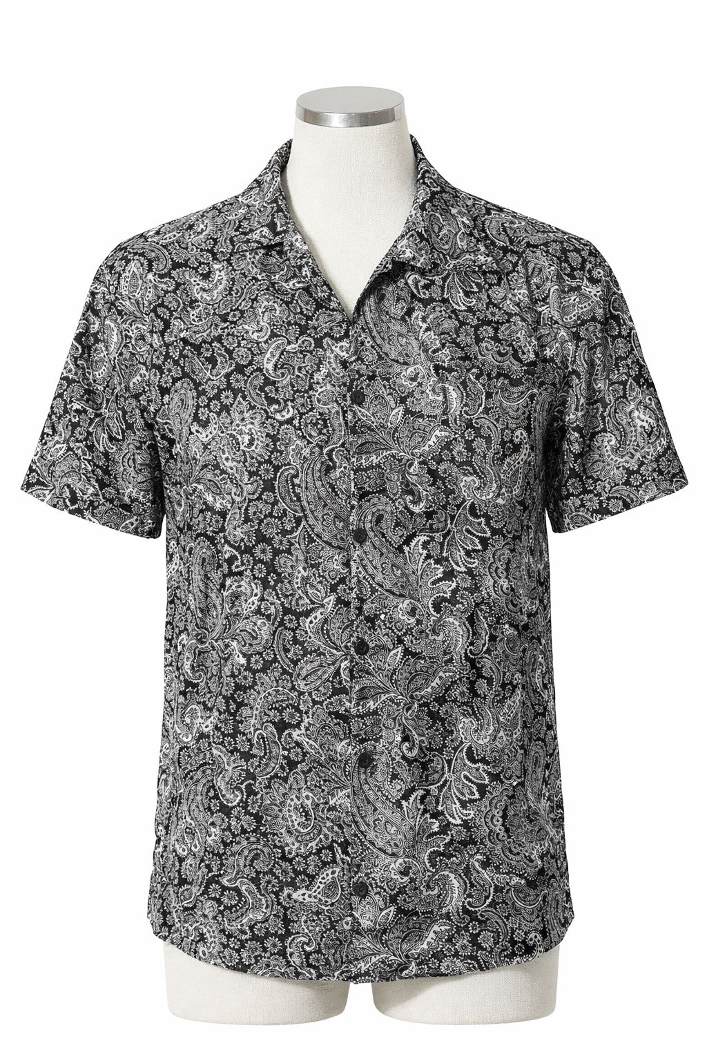 The Kooples NWT $175 Viscose Camp Shirt Size XS Mens