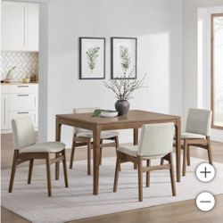 Stella Dining Table and 4 Chairs