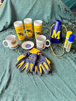 University of Michigan Fan Gear Lot