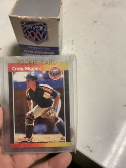 Greg Biggie Rookie Card & Baseball Card