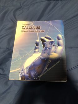 Arizona State University Calculus for Engineers Book
